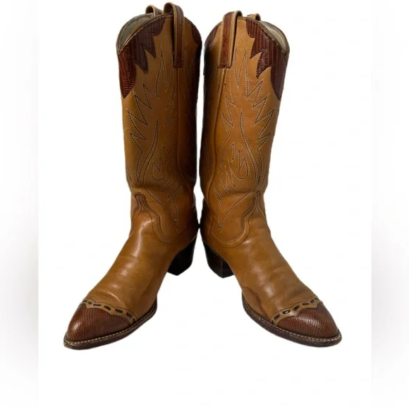 Dan Post Vintage Women's Cowboy Western Boots/Size 6.5 - Picture 2 of 16